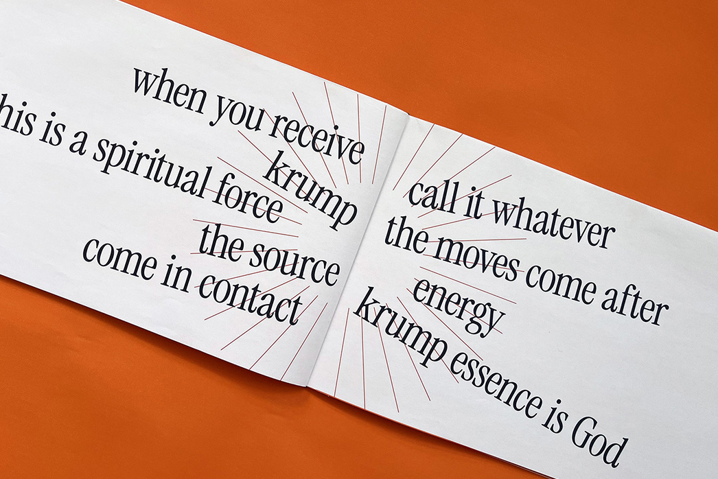 Press to see Project 1. This is Krump